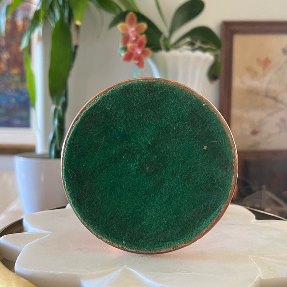 Vintage Coppercraft Guild Taunton, Mass, USA Copper + Wood Taper Candle Holder - Picture 7 of 9